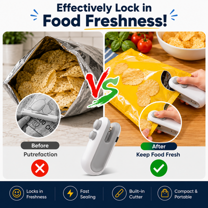 USB-C Bag Sealer | Keep Food Fresh